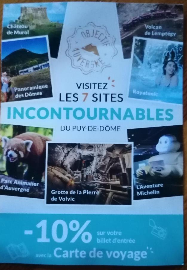 אורסיבל Tulipe, Appartement 5 Personnes, Entre Sancy Et Volcans D'Auvergne מראה חיצוני תמונה